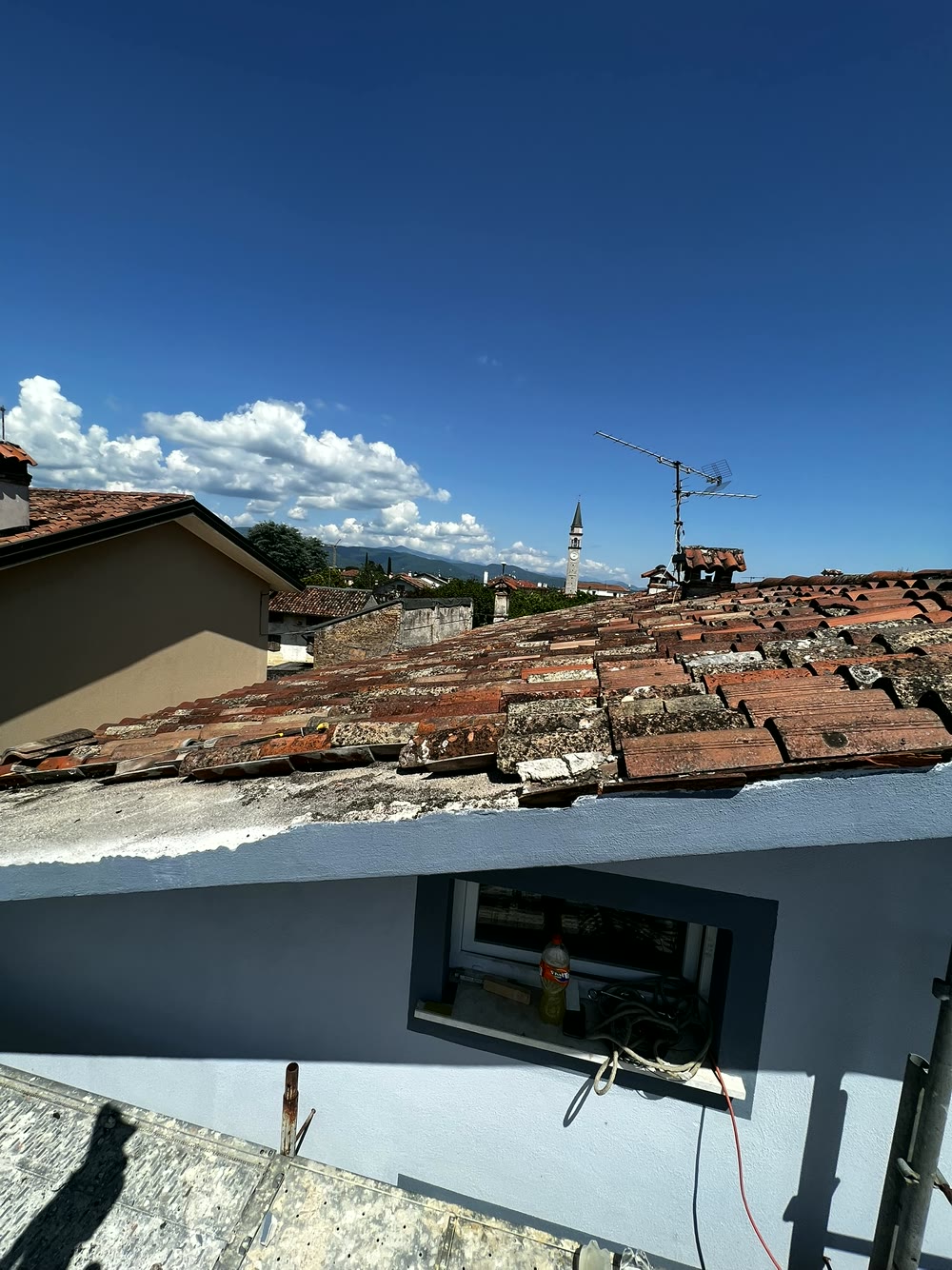 Tetti e coperture: copertura piana impermeabilizzata con guaina