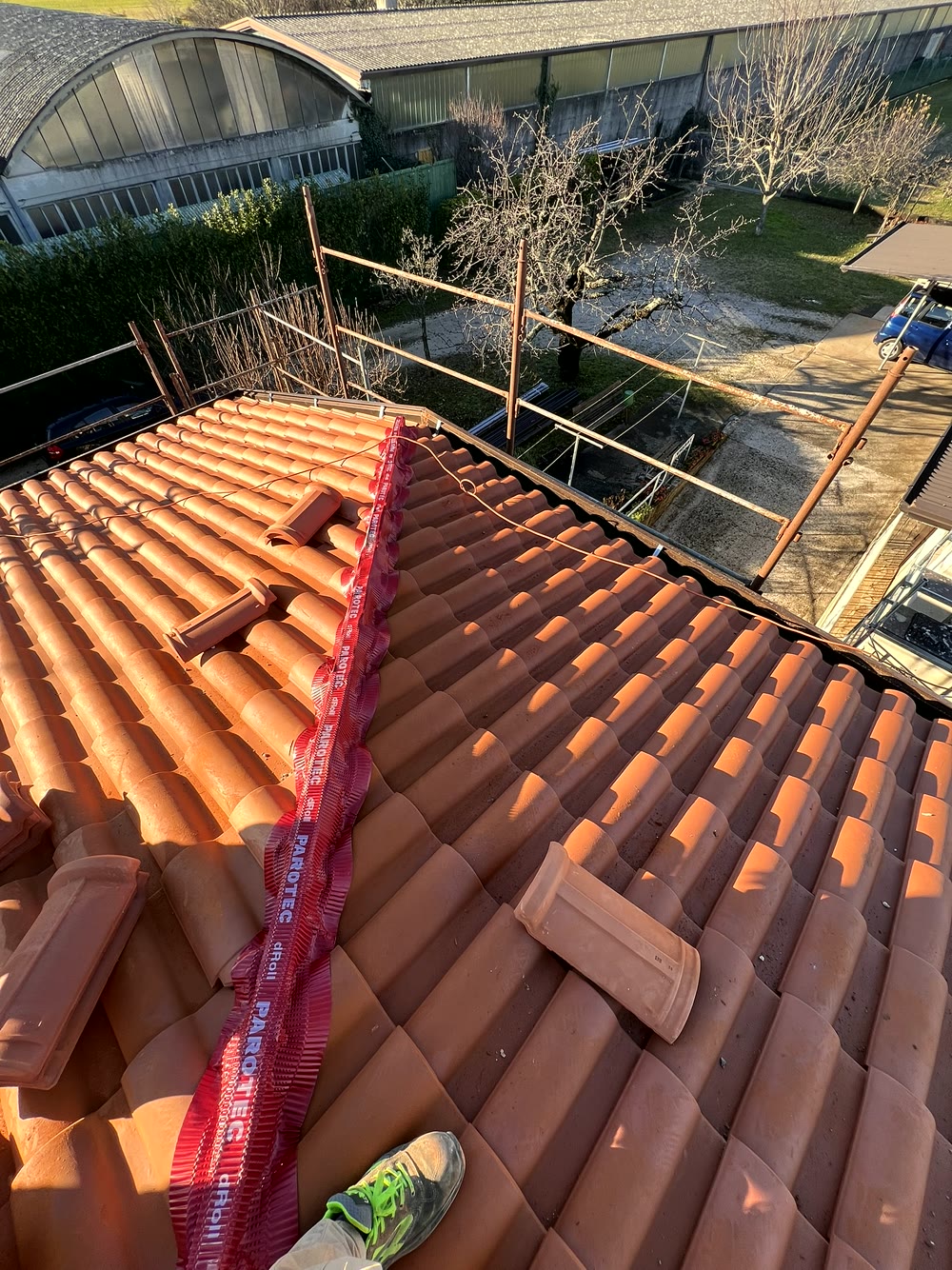 Tetti e coperture: struttura del tetto in legno a vista